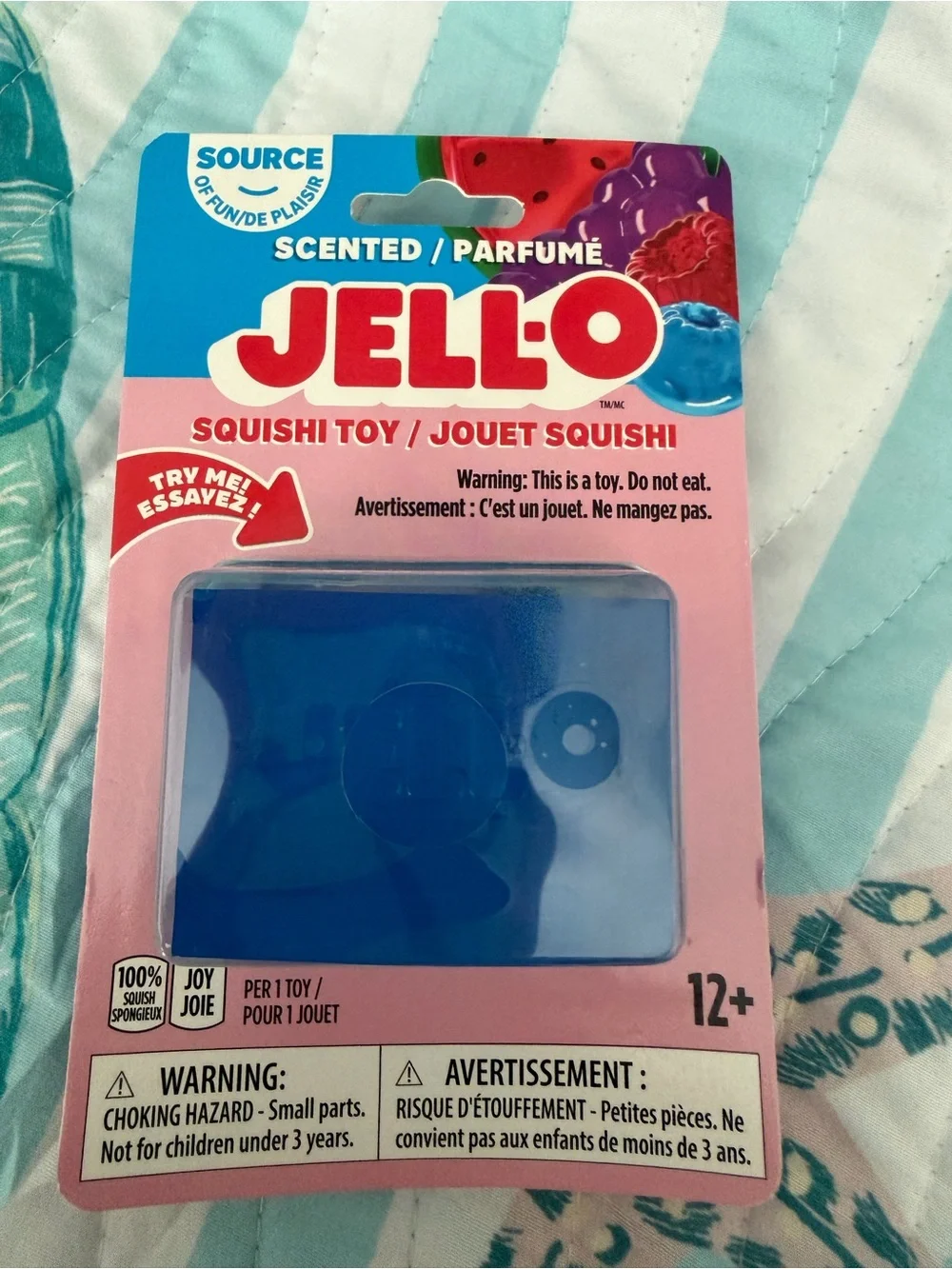 Jell-O Brand Stretchy Squishy Toy Scented